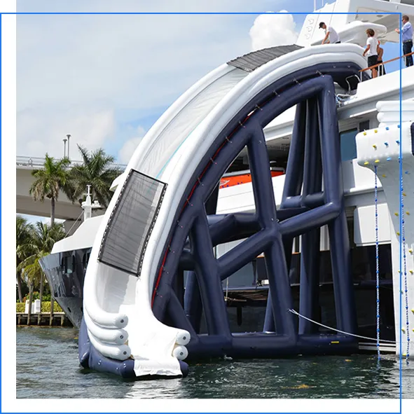 FunAir Curved Yacht Slides