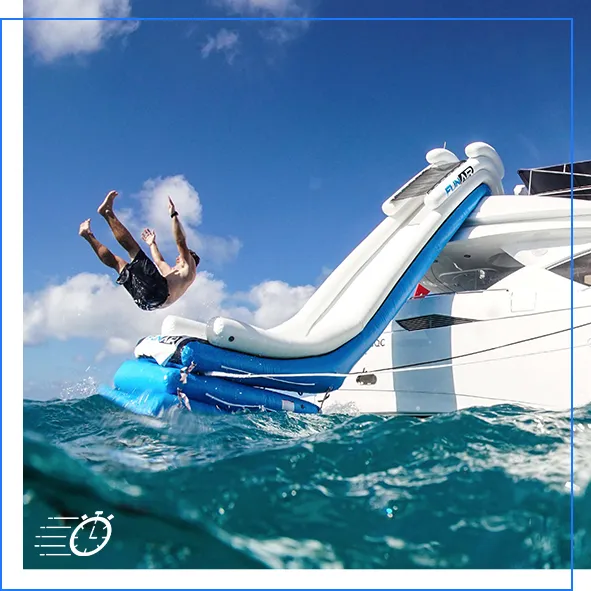 FunAir FunSize Yacht Slides