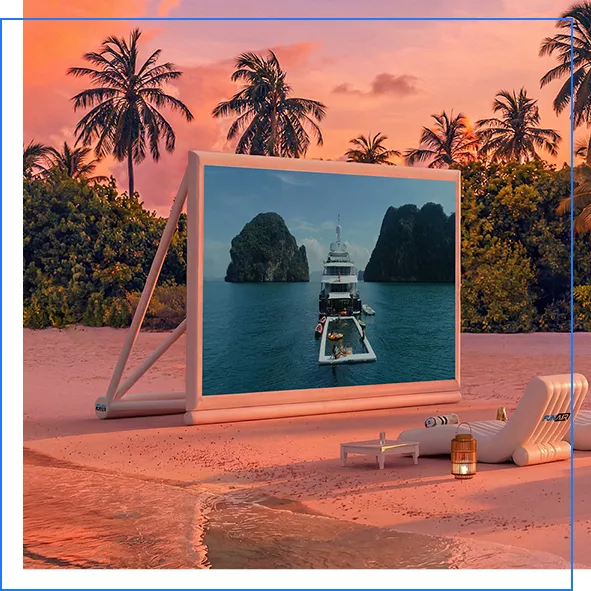 FunAir Inflatable Cinema Screen