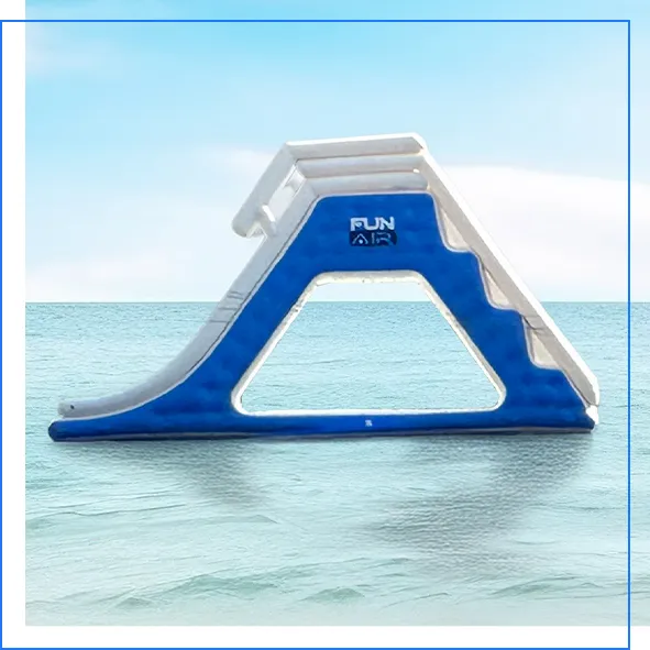 Side view of FunAir Apex Extreme showing slide
