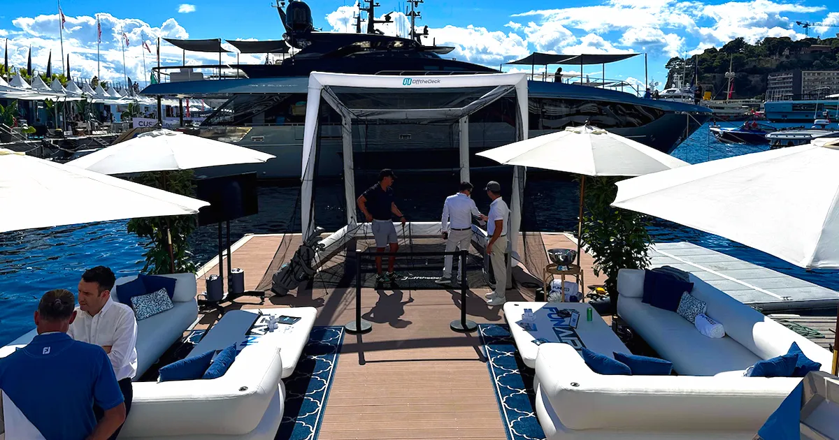 FunAir Beach Club Brings New Water Toys, Yacht Golf and More Fun to Monaco Yacht Show 2026