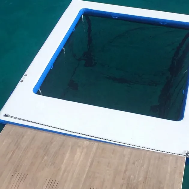 Can I get a sea pool delivered quickly for a charter booking