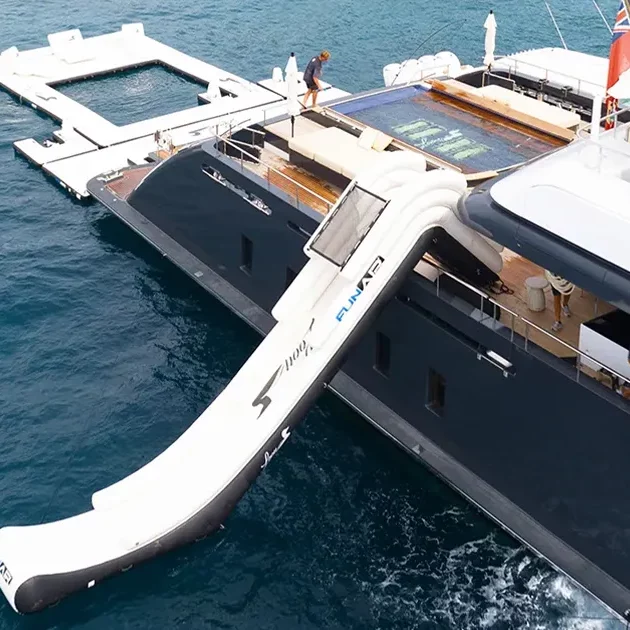 Do your yacht slides have crane lifting points