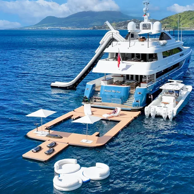 How does the Club Chaise Island differ from the standard Club Chaise