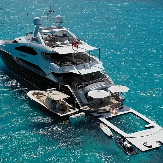 How easy are FunAir inflatable yacht toys to clean and maintain