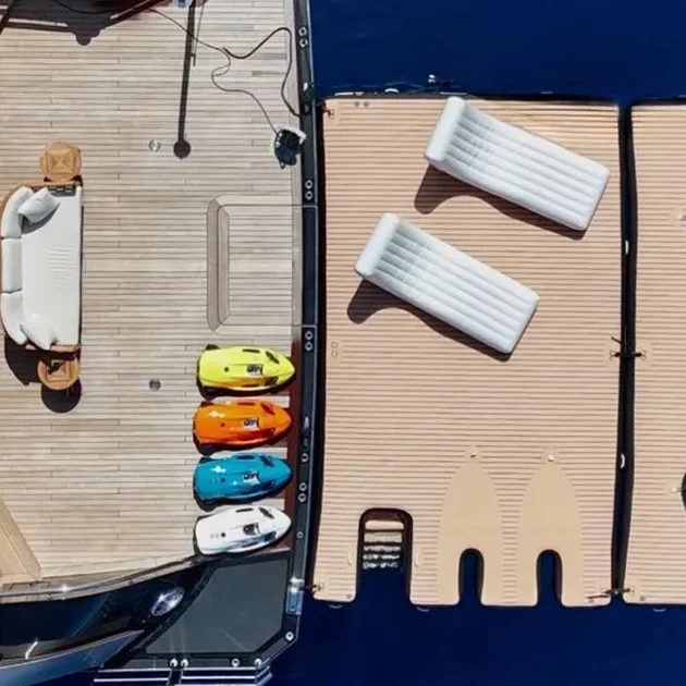 How long does a jet ski dock take to set up