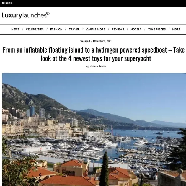 Luxury Launches_ FunAir Rated Among the Best Toys for Superyachts