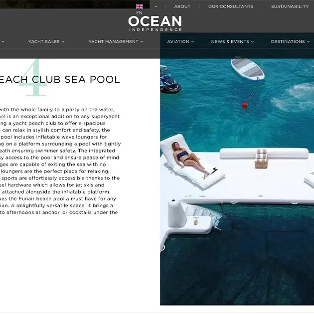 Ocean Independence_ FunAir’s Beach Club Sea Pool Named a Top Superyacht Water Toy for 2024