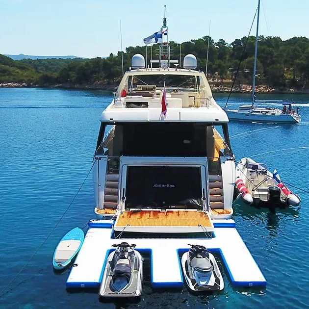 What types of jet ski dock does FunAir offer